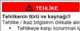 SIEMENS KG39NAIAU - İkaz bilgilerinin yapısı - 2