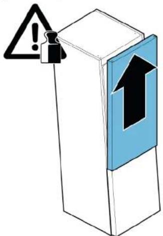 SIEMENS KG39NAIAU - A felső ajtózsanér eltávolítása - 3