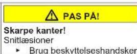 SIEMENS KG39NAIAU - Udskiftning af det øverste dørhængsel (dør med display) - 4