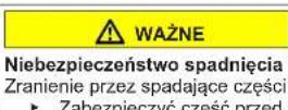 SIEMENS KG39NAIAU - Wymiana górnego zawiasu drzwiczek (drzwiczki z wyświetlaczem) - 9
