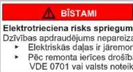 SIEMENS KG39NAIAU - Durvju augšējās viras nomaiņa (durvis ar displeju) - 12