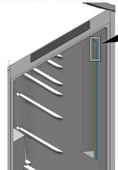 SIEMENS KG39NAIAU - Sānu LED spuldzes izņemšana - 1