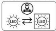 Helkama HJK212E - LED-valon vaihtaminen - 2