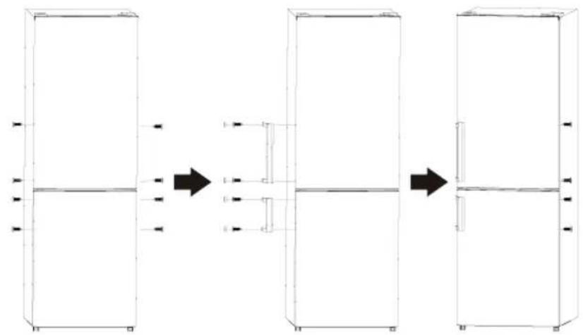 graph LR A["Top Cabinet"] --> B["Split Unit"] B --> C["Left Panel"] B --> D["Right Panel"] C --> E["Left Panel"] D --> F["Right Panel"]