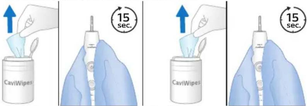 CaviWipes 15 sec. CaviWipes 15 sec.