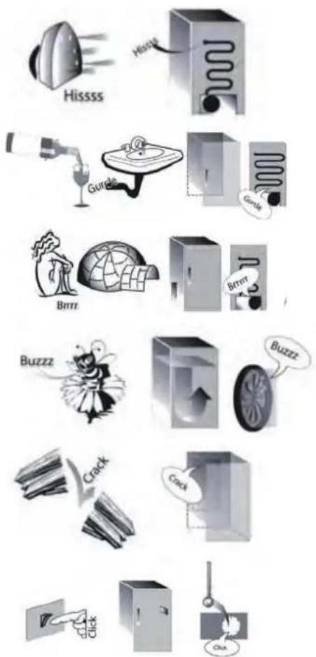 Hissss Gurdle Brrt Buzzz Crack Click Caa
