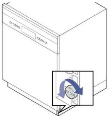 Elvita CDM5601V - Sæt maskinen i vater - 3