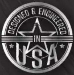 DESIGNED & ENGINEERED IN USA