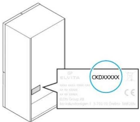 ELVITA CKDXXXXX ELOH Group A8 S-702 03 Övbre: 3M/2016