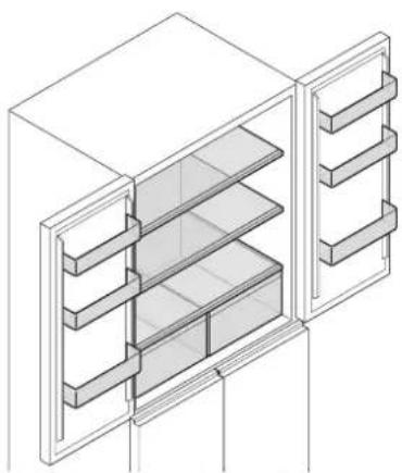 Elvita CKD6910X - Jääkaappiosa - 1