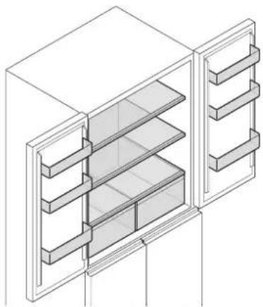 Elvita CKD6910X - Kühlfach - 1