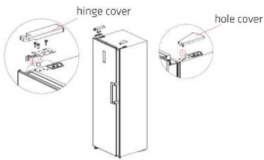 hinge cover hole cover