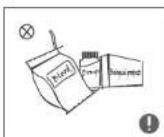 Point PORF185SNE - Warnings related to placing items - 2