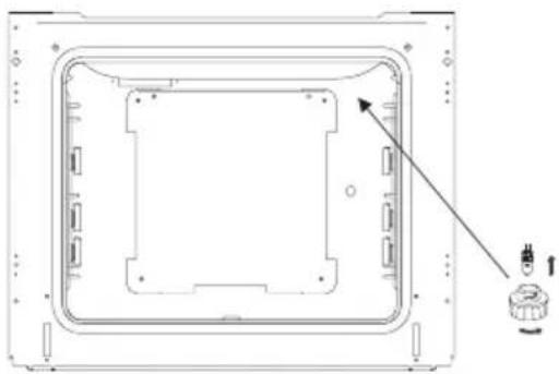 Point POCO350CFW5 - Byte av ugnens halogenlampa - 1