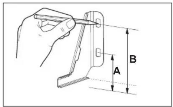A B