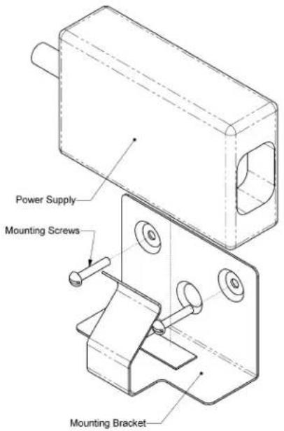 Power Supply Mounting Screws Mounting Bracket