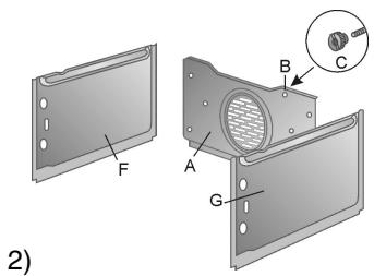 SMEG A42C-6 - Demontering av självrengörande paneler - 2