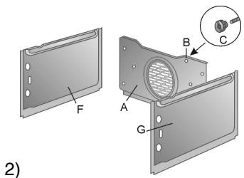 SMEG A42C-6 - Desmontagem dos painéis com autolimpeza - 2