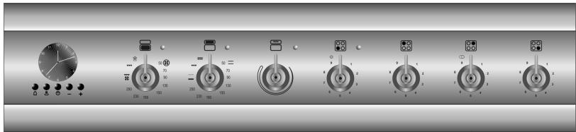 SMEG A42C-6 - Le panneau frontal - 1