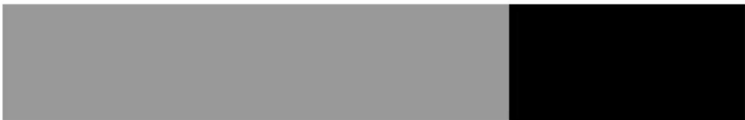 Two solid color blocks side by side: gray on the left and black on the right, with no text or symbols.
