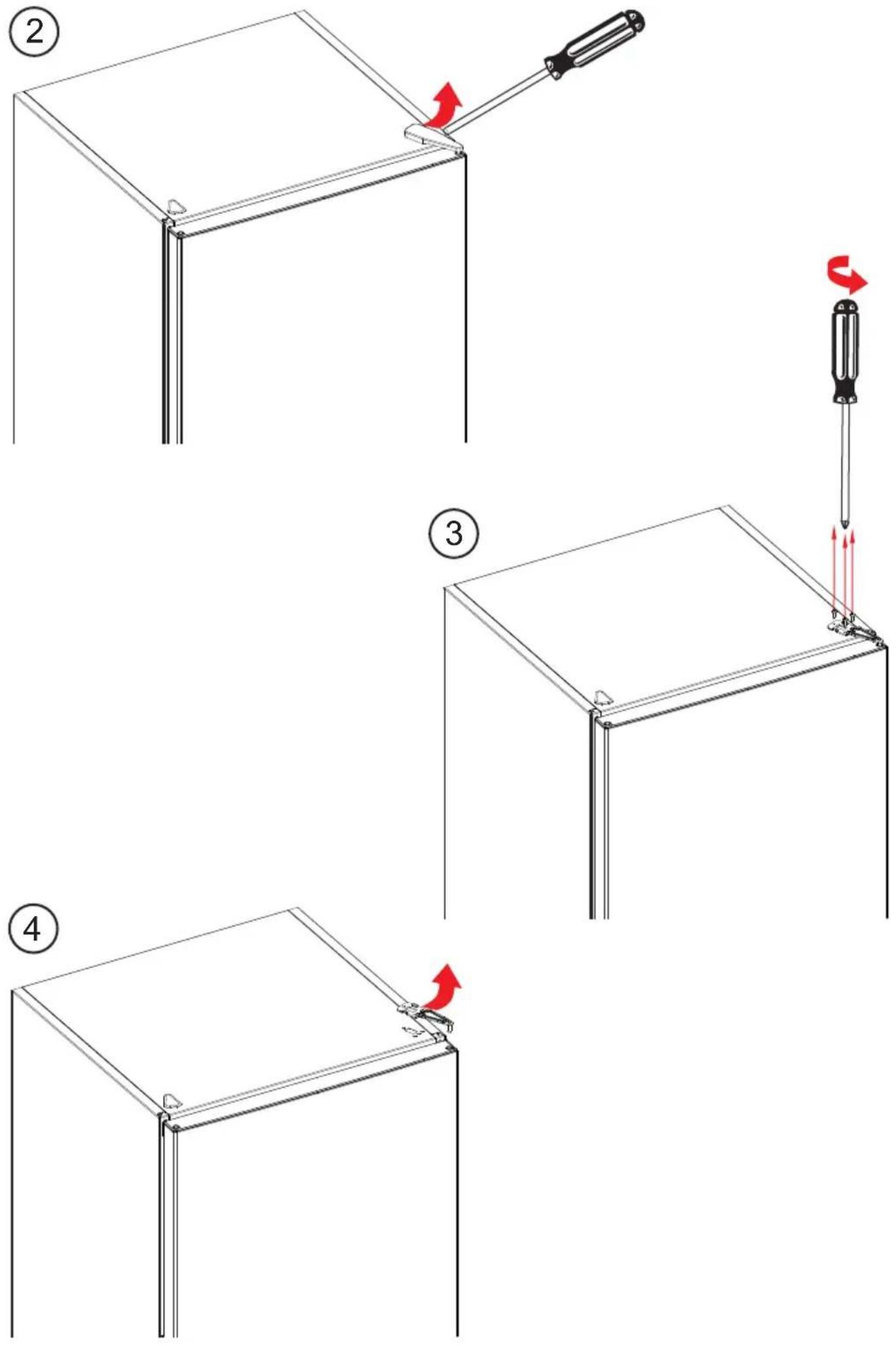 VESTFROST VCF 20180 NoFrost - REFRIGERATOR/FREEZER COMPARTMENTS AND PARTS - 4