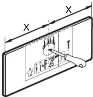 Schéma technique montrant un dispositif avec des composants étiquetés et des flèches directionnelles, incluant 'X' et 'I'.