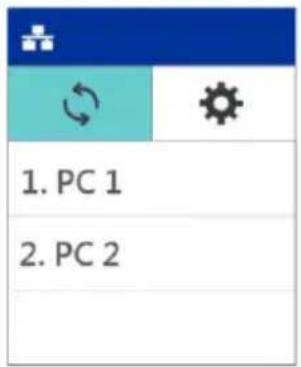 1. PC 1 2. PC 2