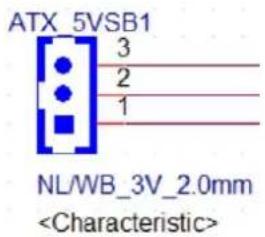 ATX_5VSB1 3 2 1 NL/WB_3V_2.0mm