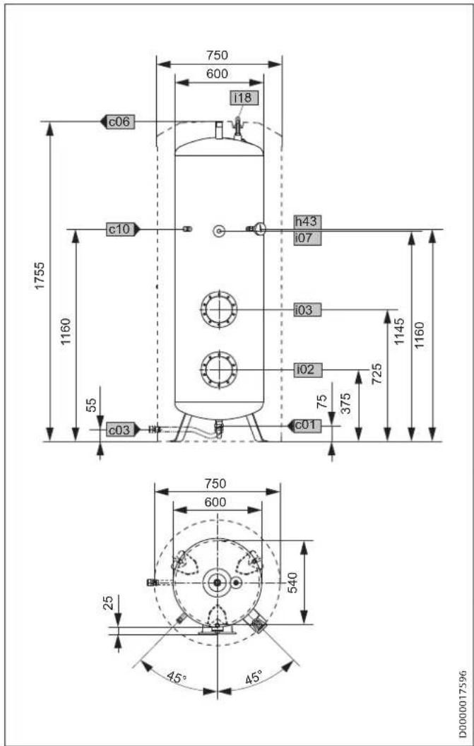 750 600 118 c06 c10 1755 1160 55 c03 h43 i07 i03 i02 75 375 725 1145 1160 750 600 540 25 45° 45° D0000017596