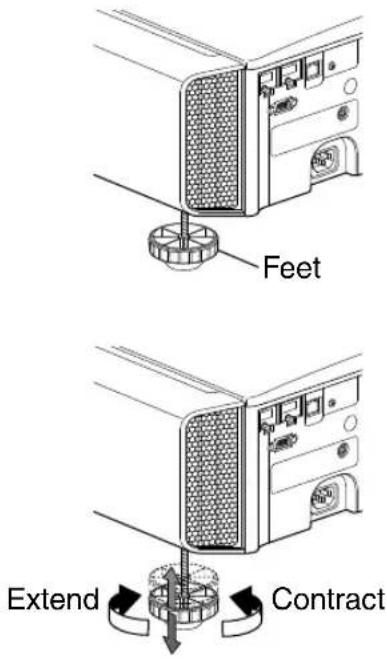 Feet Extend Contract