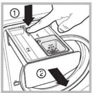 Hotpoint Ariston AQSD 29 U (EU) - Curățarea sertarului pentru detergenți - 1