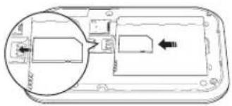 Diagram of a device casing with internal components and directional arrows (no text or symbols)