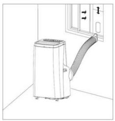 DOMAIR Snow JHS-A018-12KR2H/A - INSTALLATION DU TUYAU DE SORTIE - 2
