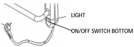 LIGHT ON/OFF SWITCH BOTTOM