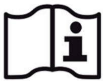 Simple line icon of an open book with a lowercase 'i' inside, no text or symbols present.