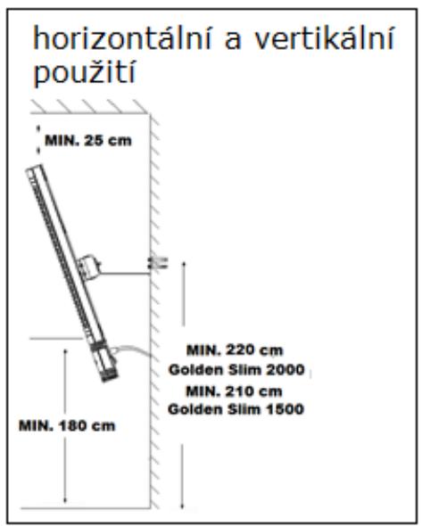 Eurom Golden 2000 Slim - Instalace a upevnění - 2