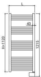 ROINTE HEATING COOLING - SCHEME Dimensions in mm. - 4