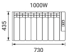 1000W 435 730