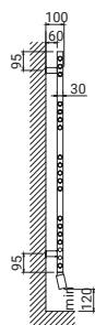 ROINTE HEATING COOLING - SCHEME Dimensions in mm. - 5