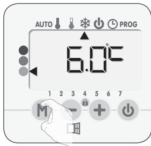 AUTO 6.0°C 1 2 3 4 5 6 7