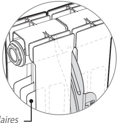 SUPRA FR9005050B GALBEO R CONTROL - - Mise en place du radiateur sur les pattes de fixation - 4