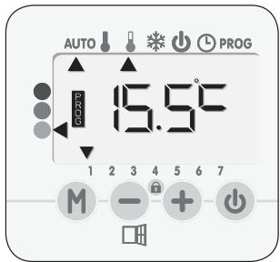 SUPRA FR9005050B GALBEO R CONTROL - - Dérogation manuelle et temporaire à un programme en cours - 1