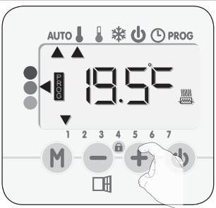 SUPRA FR9005050B GALBEO R CONTROL - RÉGLAGE DE LA TEMPÉRATURE CONFORT - 1