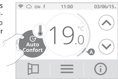 19.0°C Auto Confort