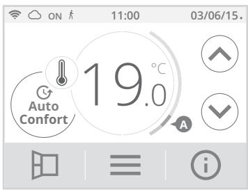 19.0°C Auto Confort