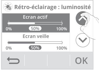SUPRA FR9005070B GALBEO WI CONTROL - • Luminosité rétro-éclairage - 1