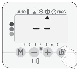AUTO PROG 1 2 3 4 5 6 7 M - +