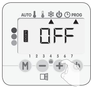 AUTO OFF M - + - -