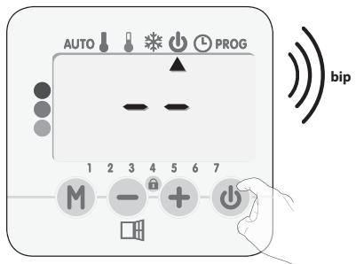 SUPRA FR9005010B GALBEO R CONTROL - RÉGLAGE DU RÉTRO-ÉCLAIRAGE - 1