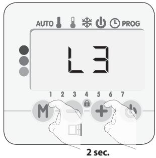 SUPRA FR9005010B GALBEO R CONTROL - RÉGLAGE DU RÉTRO-ÉCLAIRAGE - 2